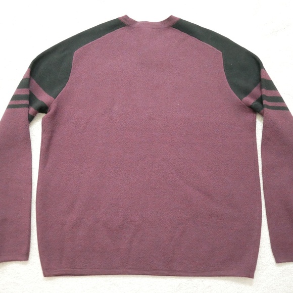Todd Snyder 100% Merino Wool Ski Sweater Purple - Picture 5 of 6